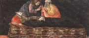 Extracting the heart of St Ignatius Bishop. Sandro Botticelli